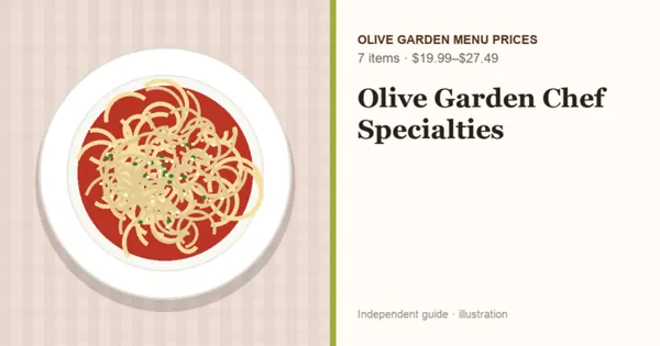 Olive Garden Chef Specialties