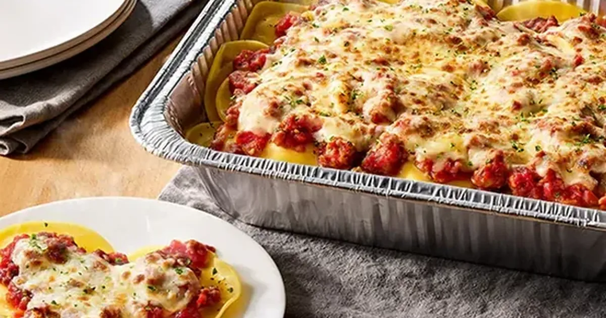 Olive Garden Cheese Ravioli Pan