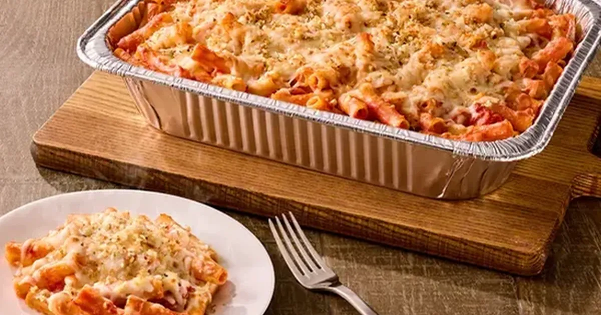 Olive Garden Five Cheese Ziti al Forno Pan