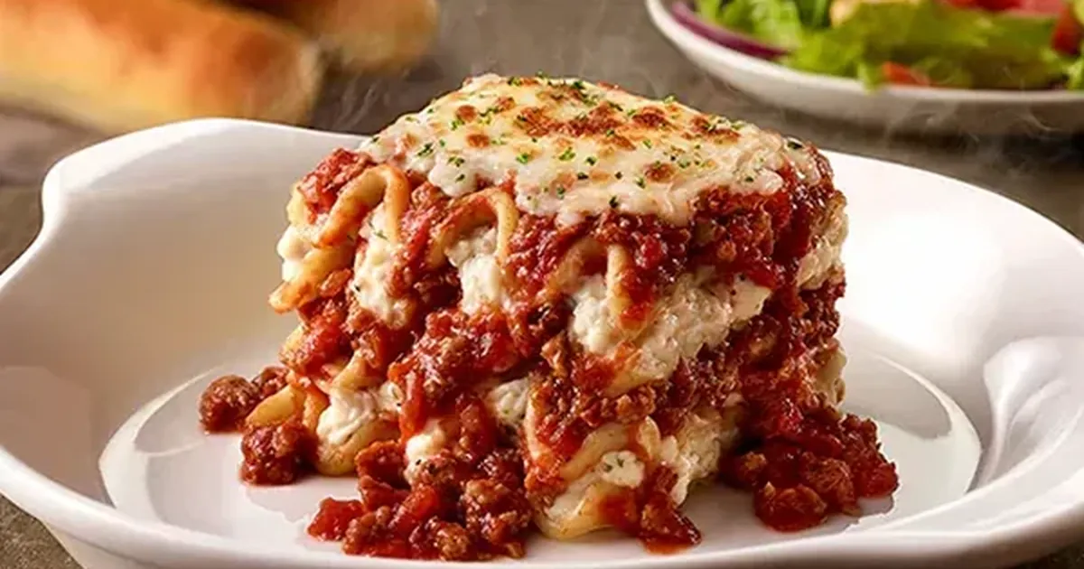 Olive Garden Lunch Lasagna Classico