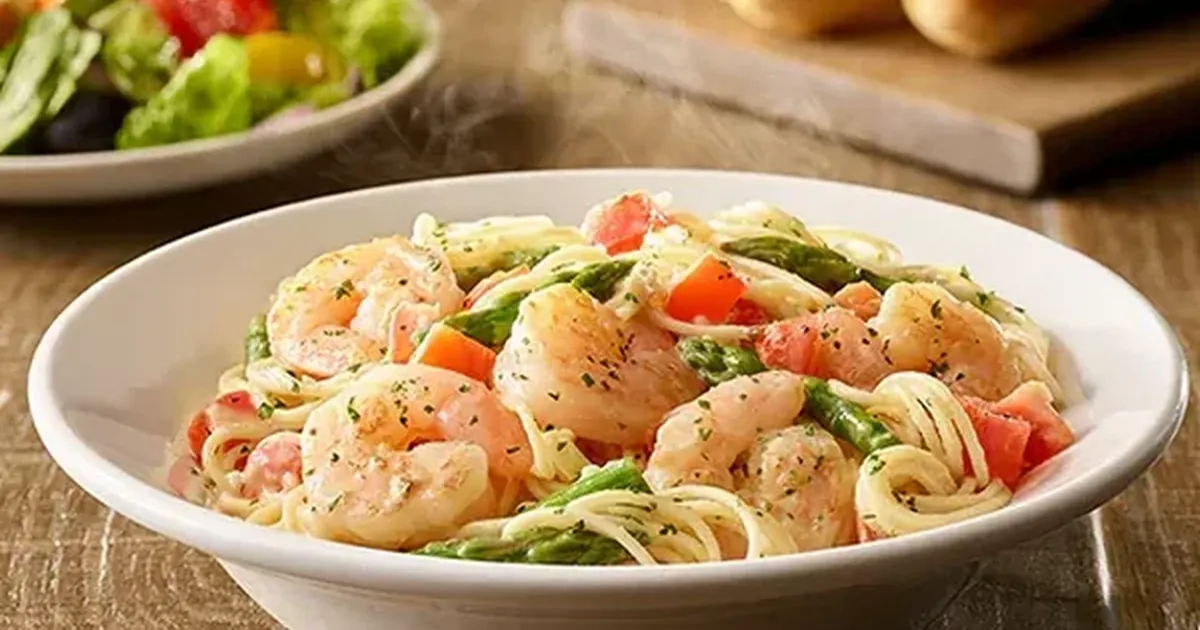 Olive Garden Lunch Shrimp Scampi