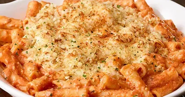 Olive Garden Take Home Five Cheese Ziti al Forno